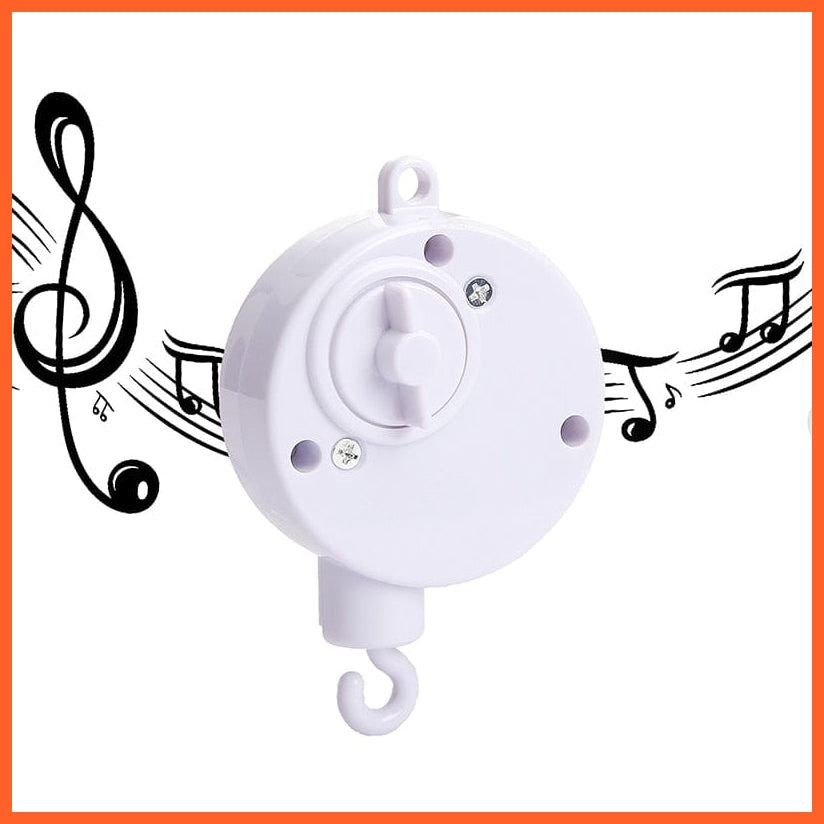whatagift.com.au Music Box Musical Box Cloud Cotton Carousel For baby | Make Baby Rattles Crib Wooden Mobile Toy