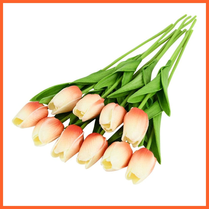 whatagift.com.au N 10PCS Tulip Artificial Flower for Wedding Decoration Home Decore