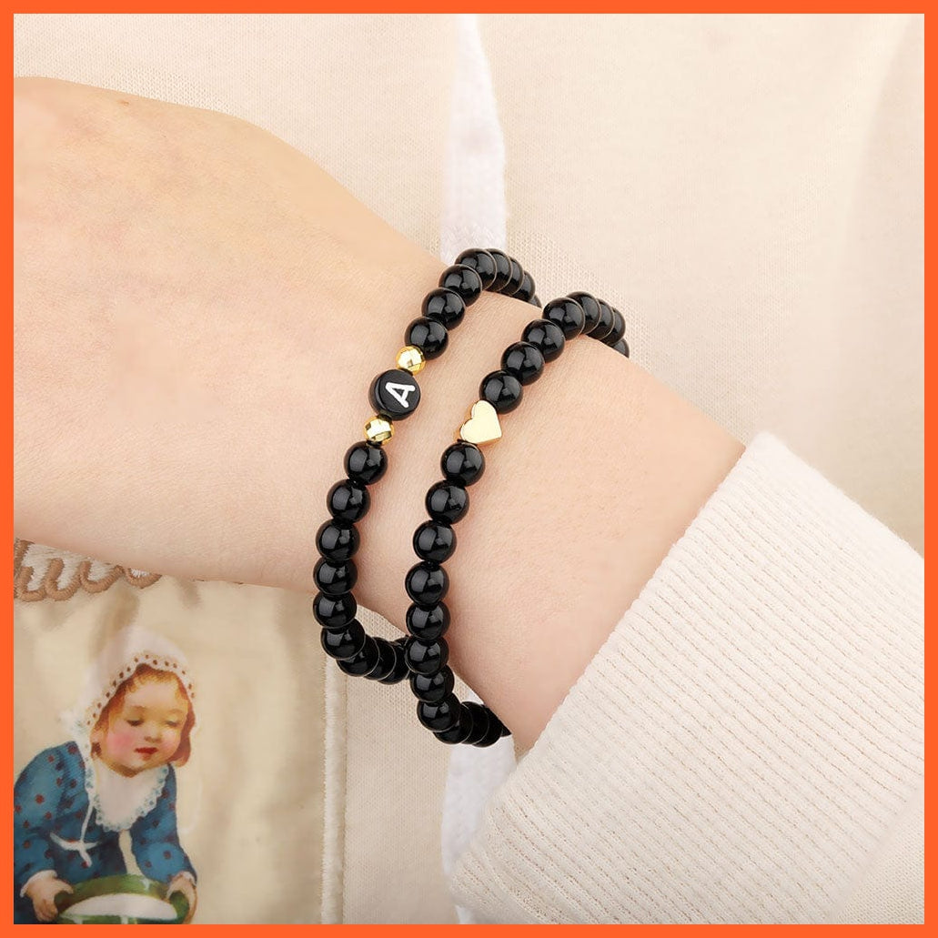 whatagift.com.au Natural Stone 6mm Beads Bracelet for Mother's Day Gifts