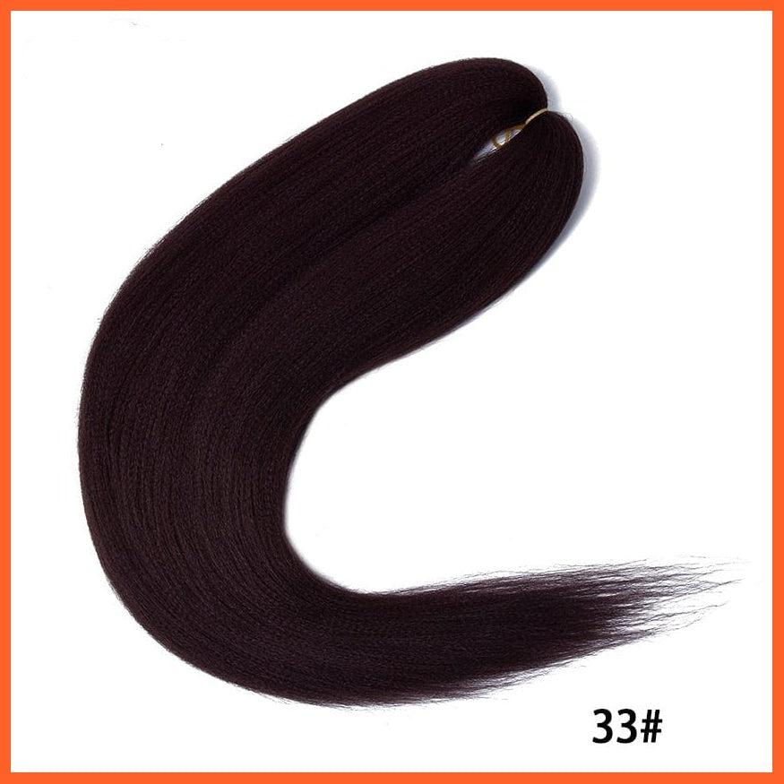 whatagift.com.au NC/4HL / 22inches / 1Pcs/Lot Synthetic 22 Inch 60G Kanekalon Hair Jumbo Braid | Yaki Straight Hair Extension Pink Blonde Twist