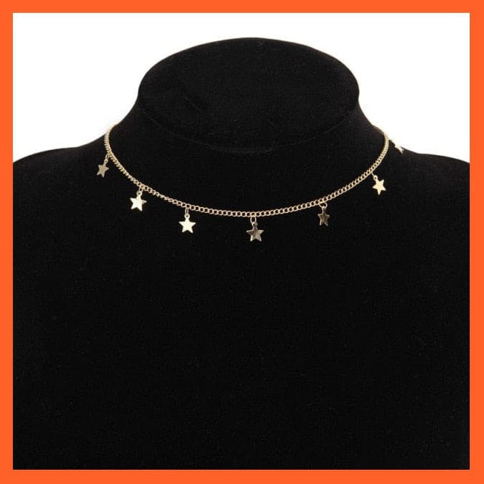 whatagift.com.au necklace Copy of Vintage Multilayer Pendant Butterfly Moon Star Necklace For Women