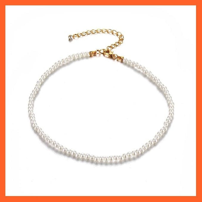 whatagift.com.au necklace IPA0481-1 Thick Chain Toggle Clasp Chain Necklaces | Mixed Linked Circle Necklaces For Women