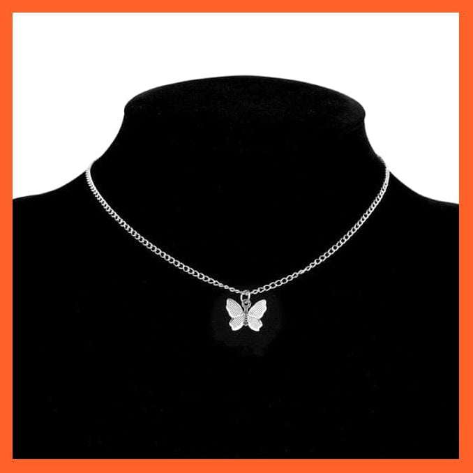 whatagift.com.au necklace Vintage Multilayer Pendant Butterfly Moon Star Necklace For Women