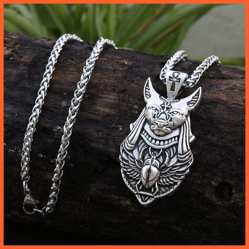 whatagift.com.au Necklaces Egyptian Vintage Scarab Beetle Pharaoh Pendant