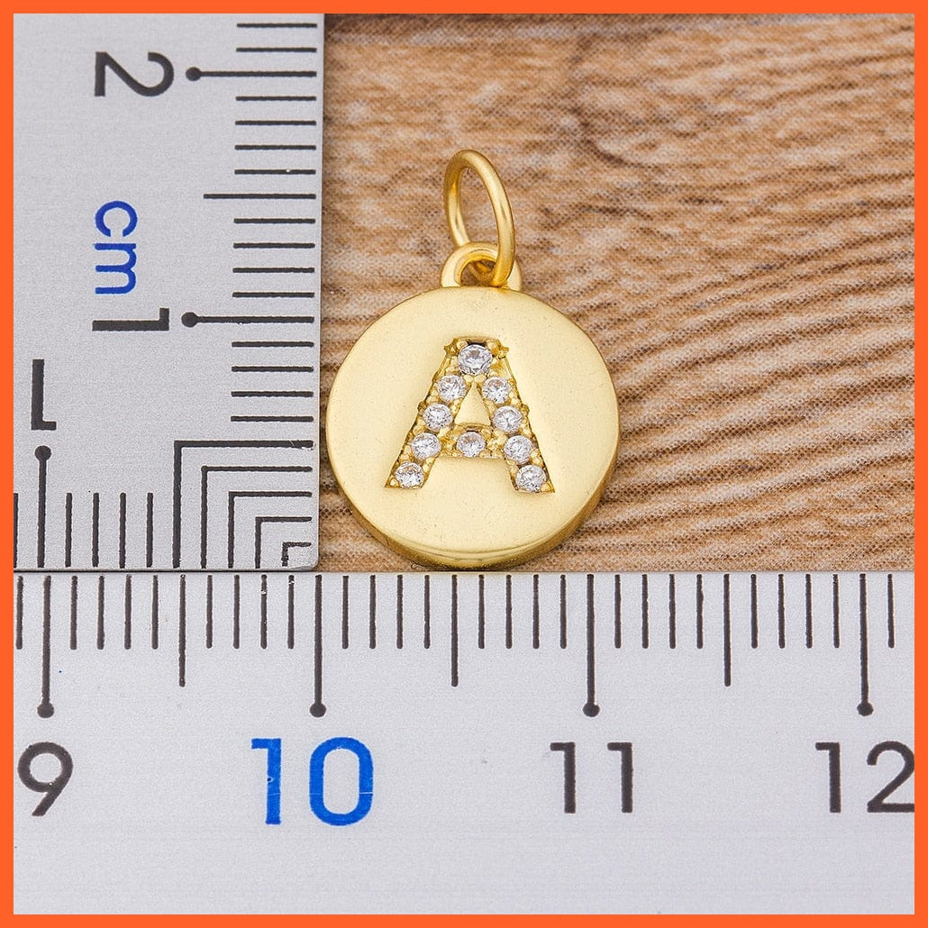 Gold Plated Initial 26 Letters Pendent Necklace | Best Gift For Women | whatagift.com.au.
