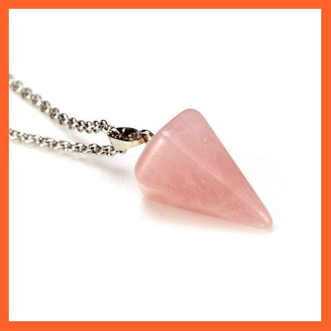 whatagift.com.au Necklaces Hexagonal Healing Tiger Eye Crystal Pendant Necklaces