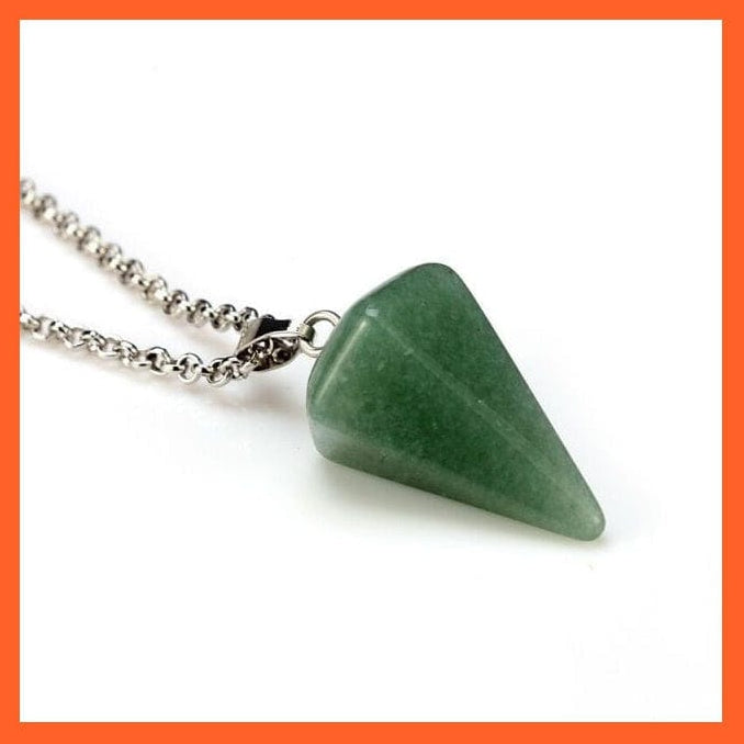 whatagift.com.au Necklaces Hexagonal Healing Tiger Eye Crystal Pendant Necklaces