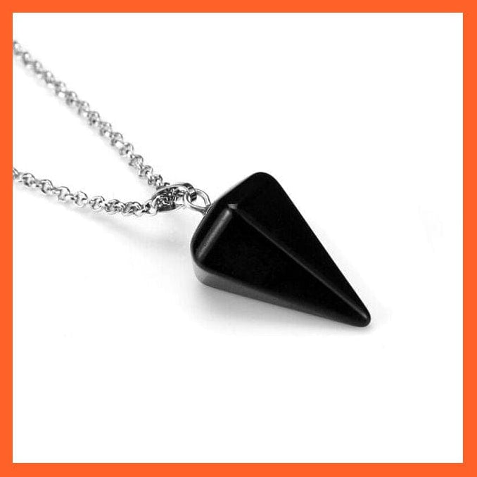 whatagift.com.au Necklaces Hexagonal Healing Tiger Eye Crystal Pendant Necklaces