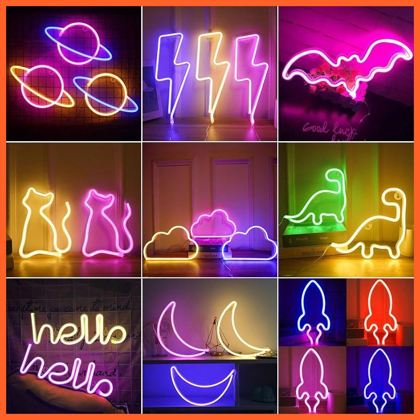72 Styles Led Neon Light For Festive Decor | whatagift.com.au.