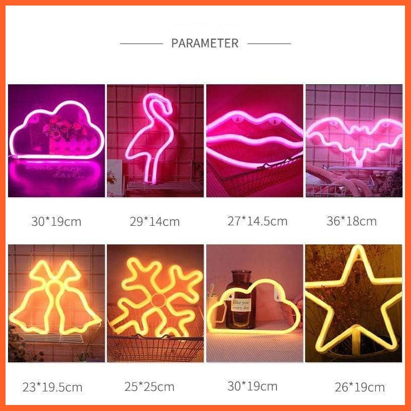 Colorful Neon Sign Light | whatagift.com.au.