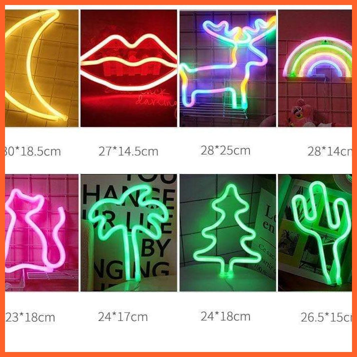 Colorful Neon Sign Light | whatagift.com.au.