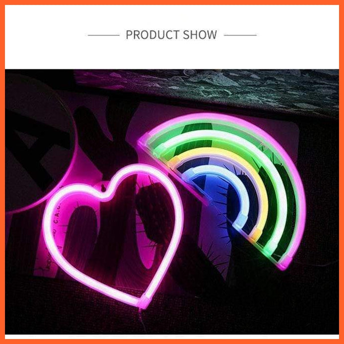 Colorful Neon Sign Light | whatagift.com.au.