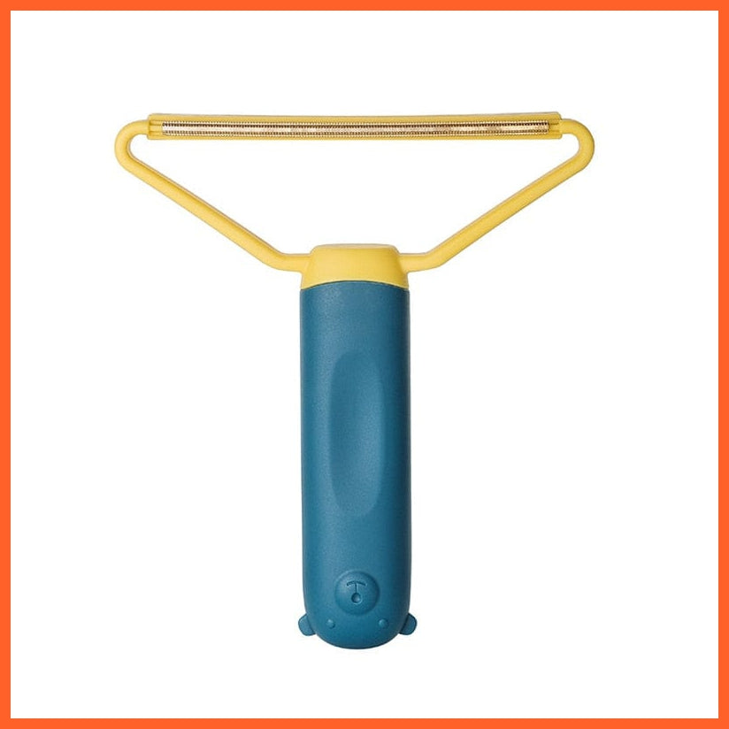 whatagift.com.au New blue Portable Pet Hair Remover Brush | Lint Remover Brush | Fuzz Fabric Shaver