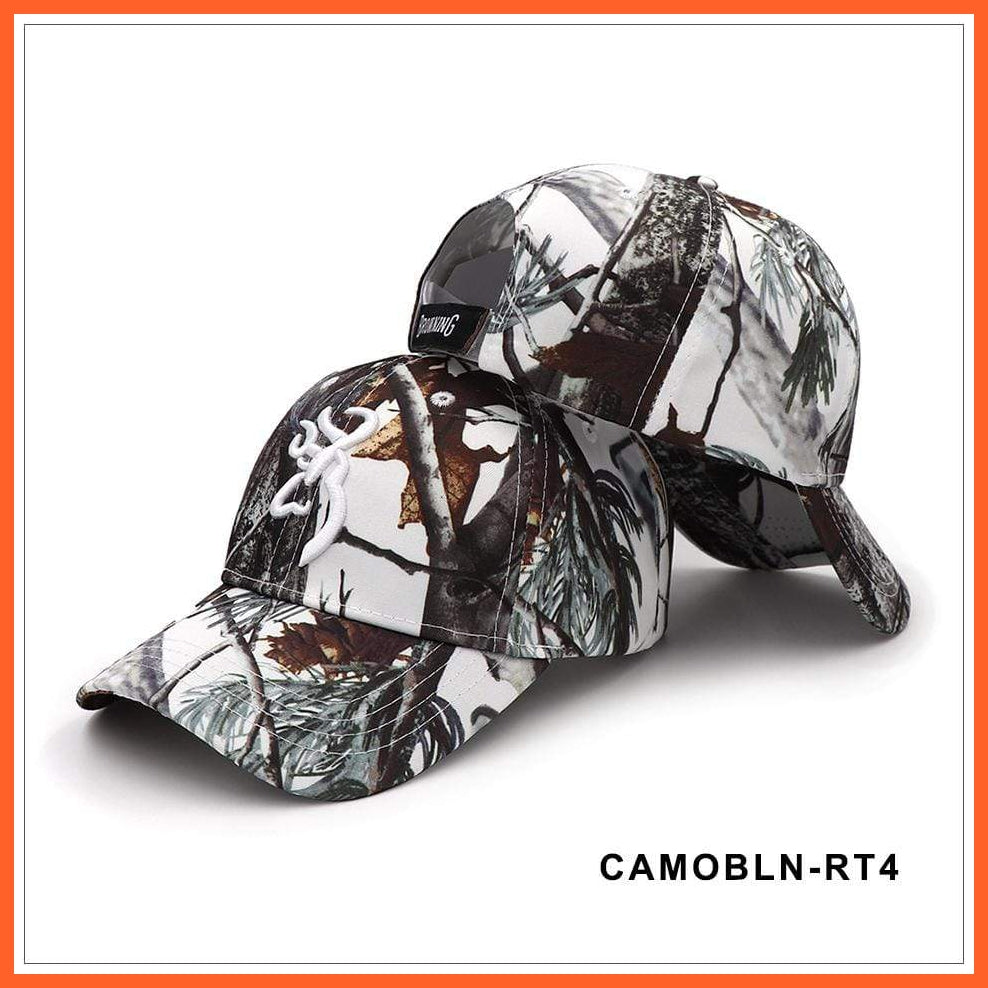 Unisex New Camo Baseball Cap | Camouflage Men Women Snapback Polyester Cap Blank Flat Sports Baseball Caps | whatagift.com.au.