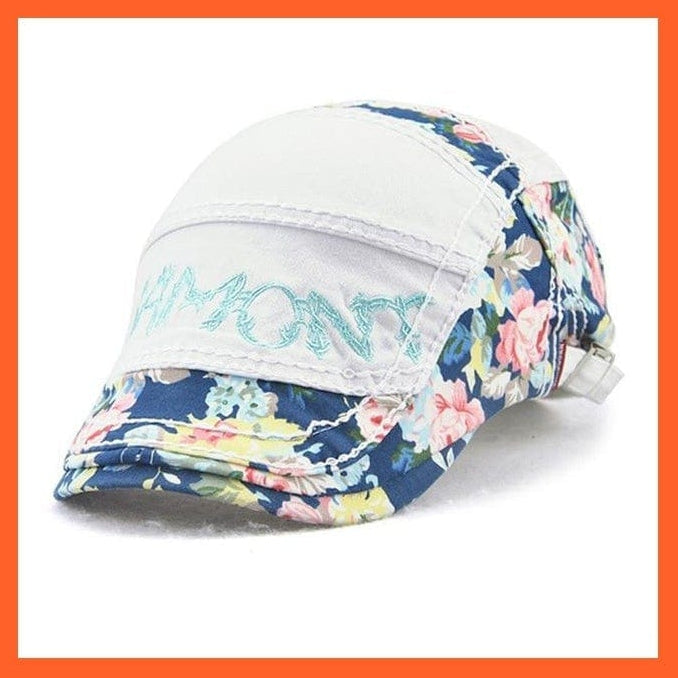 New Fashion Women'S Cloud Hat | Fashion Mens Washed Denim Beret Caps In Cotton | Adjustable Casual Forward Hats | whatagift.com.au.