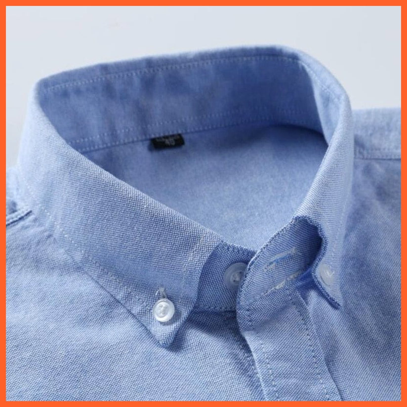 whatagift.com.au New Spring Autumn Men's shirts long sleeve Cotton Casual Shirt