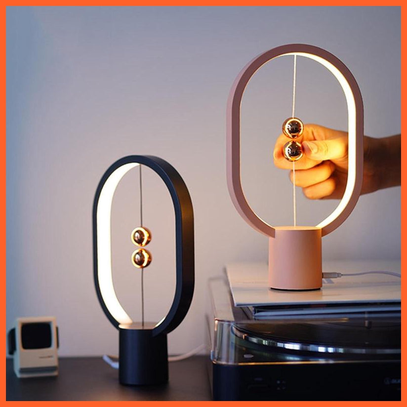 Mini Smart Night Lamp Magnetic Switch | Usb Suspended Led Bedroom Night Lamp Bedside Atmosphere Table Lamp | whatagift.com.au.