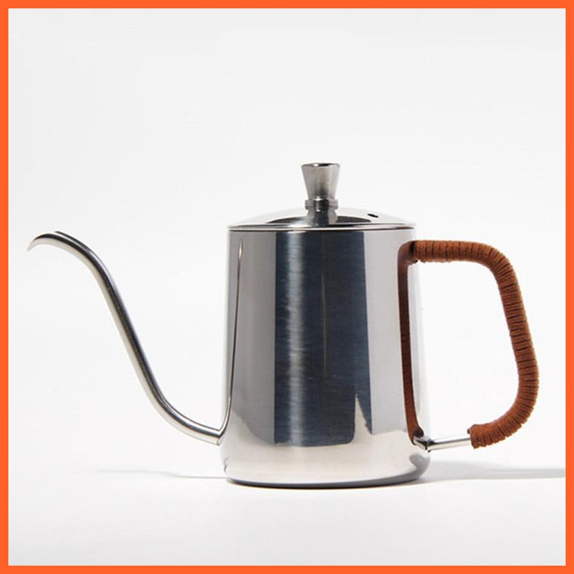 600Ml/350Ml Non-Stick Drip Kettle | Non-Stick Coating Stainless Steel | Coffee Tea Pot | whatagift.com.au.