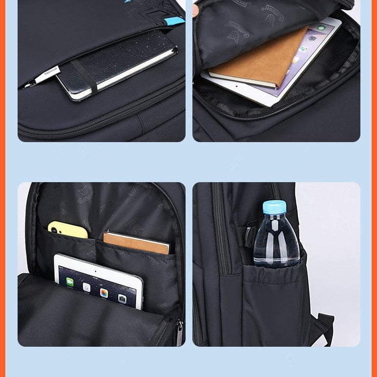 whatagift.com.au Nylon Waterproof Schoolbags Backpack