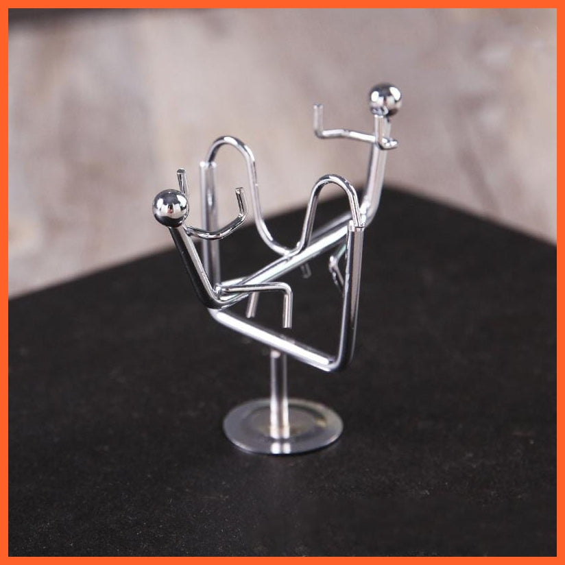 whatagift.com.au office accessories 05 / China Newton Cradle Balance Steel Balls Physics Science Pendulum Desk Toy Home Decoration
