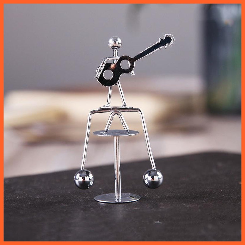whatagift.com.au office accessories 08 / China Newton Cradle Balance Steel Balls Physics Science Pendulum Desk Toy Home Decoration