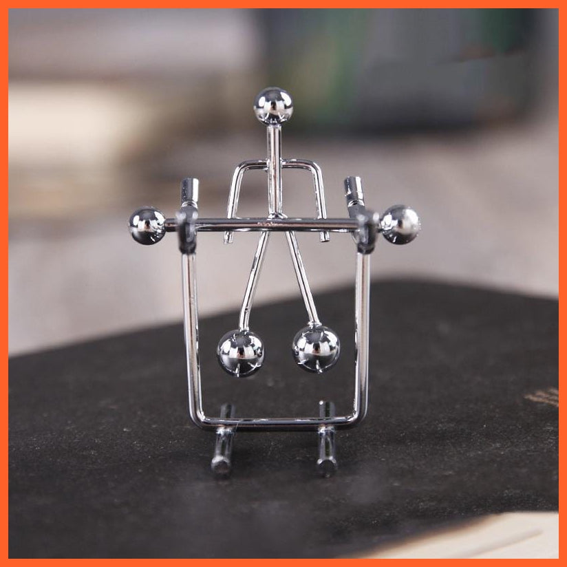 whatagift.com.au office accessories 09 / China Newton Cradle Balance Steel Balls Physics Science Pendulum Desk Toy Home Decoration