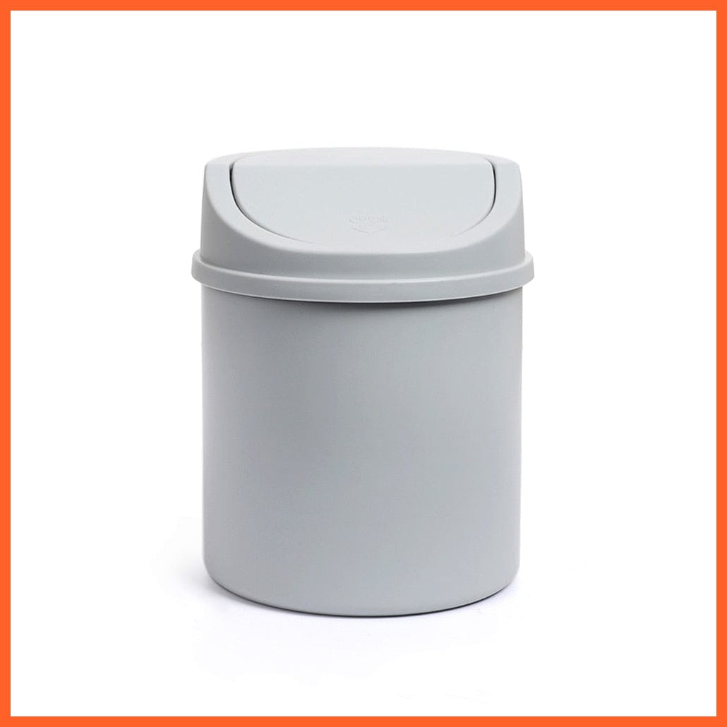 whatagift.com.au office accessories Mini Simplicity Dustbin For Desktop Plastic Garbage Manager For Office Supplies