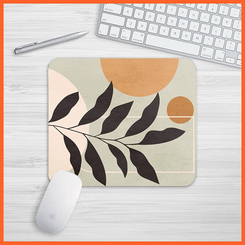 whatagift.com.au office accessories SBD1109906 / 24x20 cm Small Fresh Tropical Rainforest Style Mouse Pad | Office Desk Mat Set