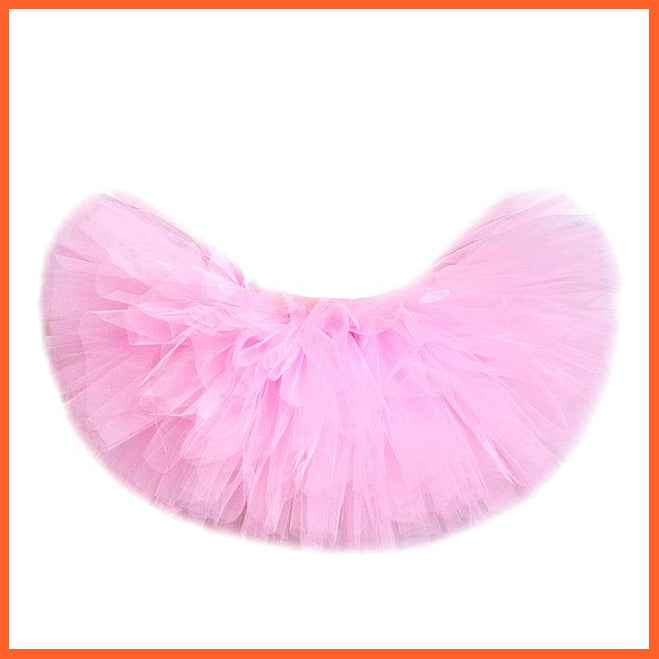 whatagift.com.au Only  Skirt / 18 Months / China Pink Minnie Fluffy Tutu Skirt for Toddler Baby Girls | Halloween Costume