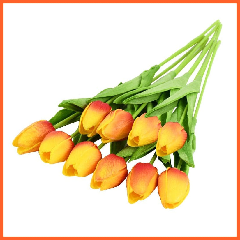 whatagift.com.au P 10PCS Tulip Artificial Flower for Wedding Decoration Home Decore