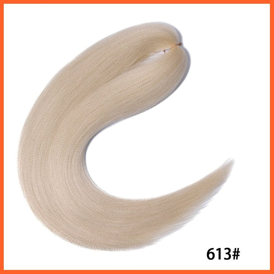 whatagift.com.au P1B/27 / 22inches / 1Pcs/Lot Synthetic 22 Inch 60G Kanekalon Hair Jumbo Braid | Yaki Straight Hair Extension Pink Blonde Twist