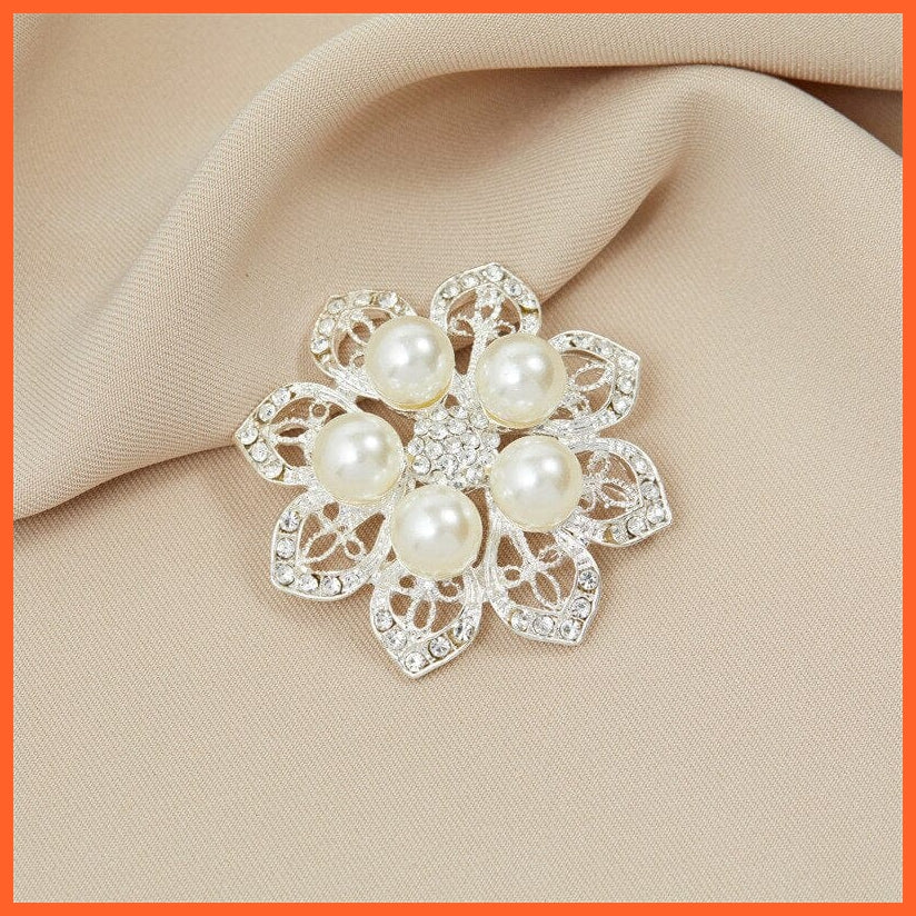 whatagift.com.au Pearl Brooch For | Clothes Pin Accessories