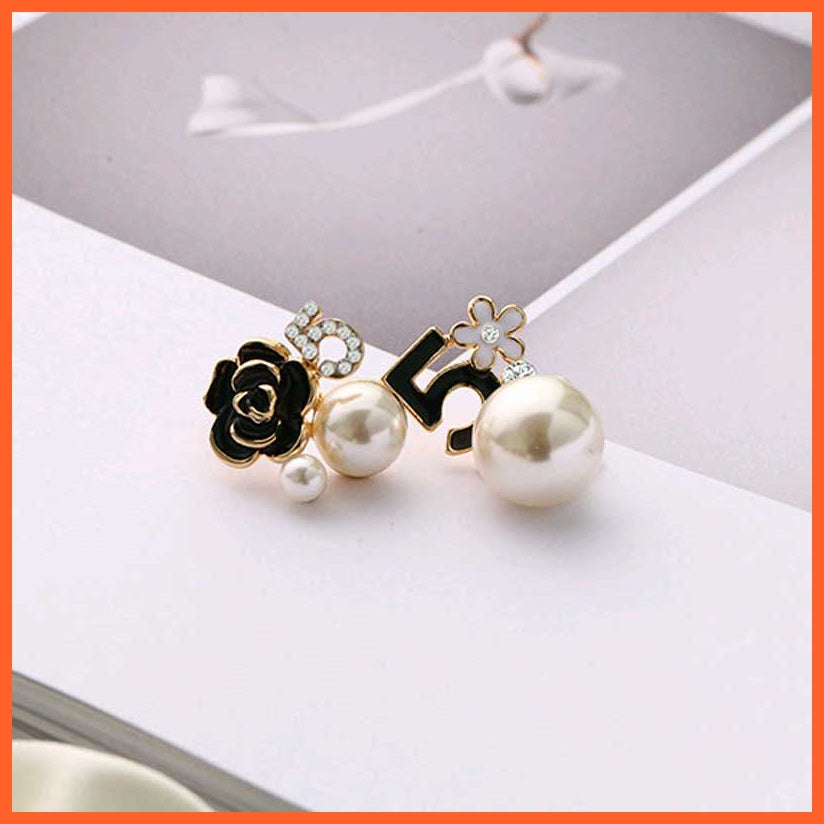 whatagift.com.au Pearl Long Dangle Chain Designer Luxury Earrings For Women