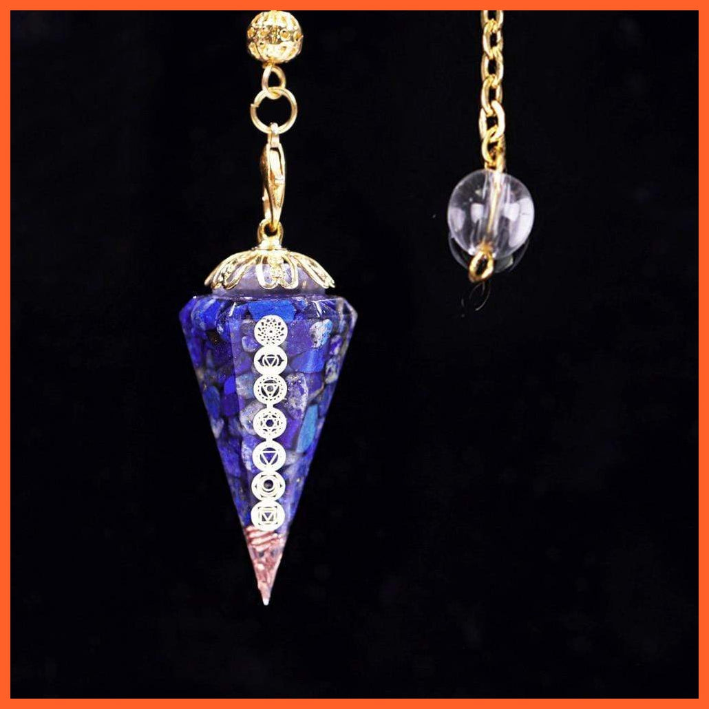 Chakra Crystal Pendant With Natural Healing | Meditation And Reiki Crystal | whatagift.com.au.