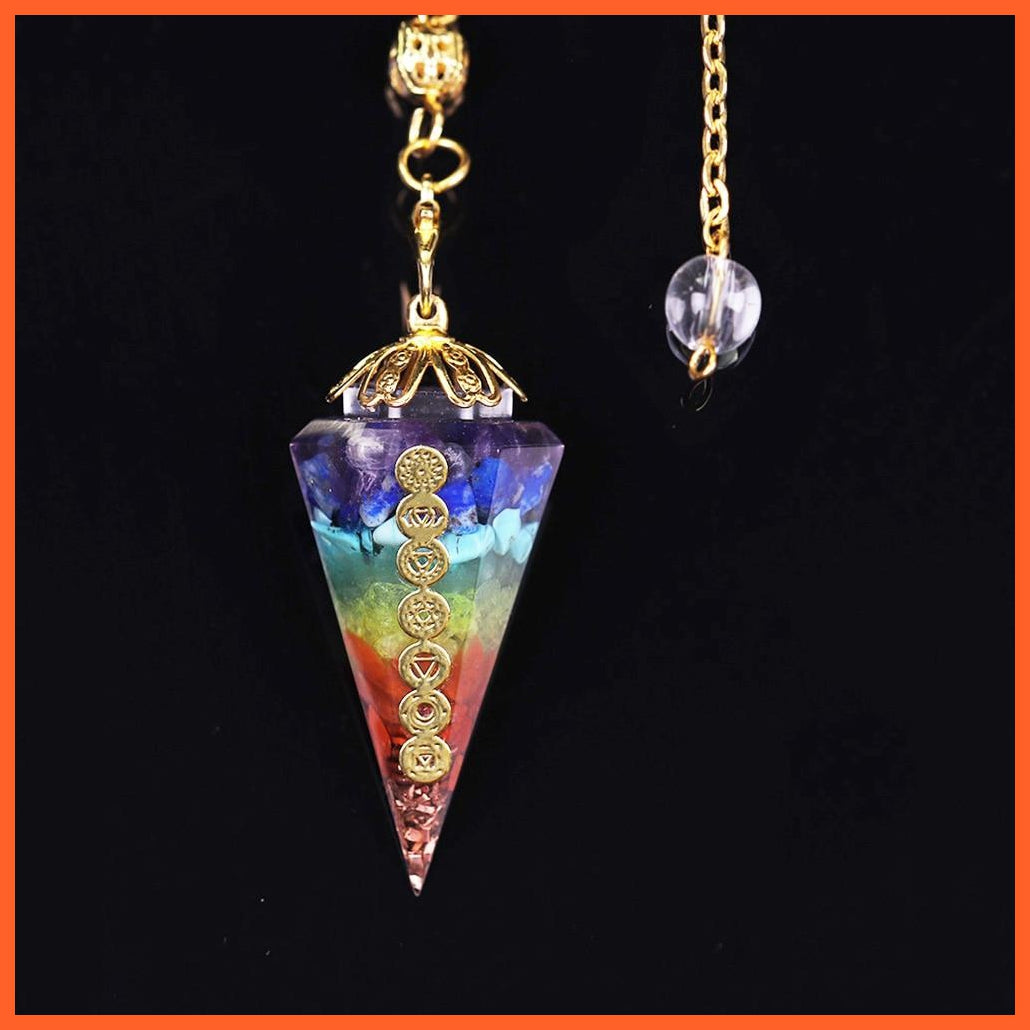 Chakra Crystal Pendant With Natural Healing | Meditation And Reiki Crystal | whatagift.com.au.