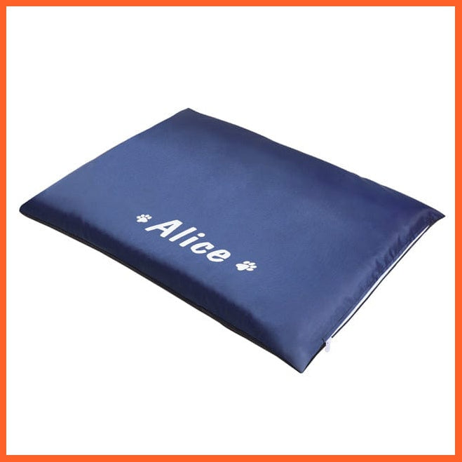 whatagift.com.au pet bed Blue / 45X30cm Dogs Cat Waterproof Pet Sleeping Mat Warm Sofa Cushion Mattress Bed Pet Blanket