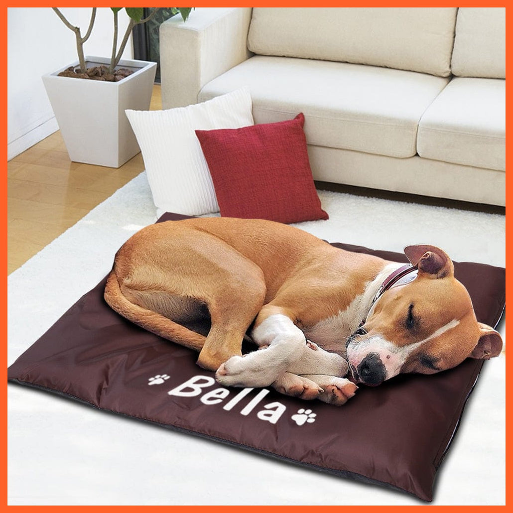whatagift.com.au pet bed Dogs Cat Waterproof Pet Sleeping Mat Warm Sofa Cushion Mattress Bed Pet Blanket