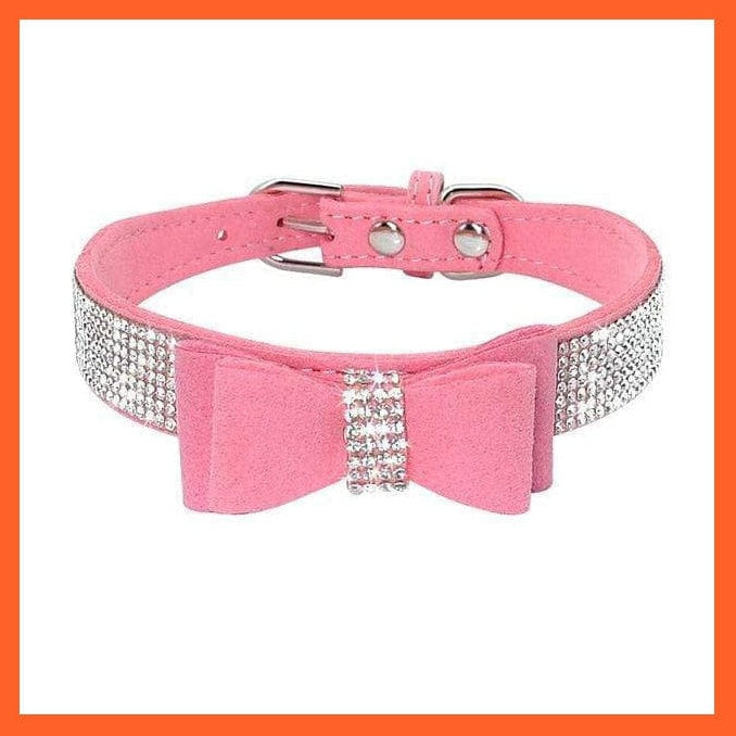 whatagift.com.au Pet Collars & Harnesses 164pink / XS Shiny Collars For Small Dogs And Cats