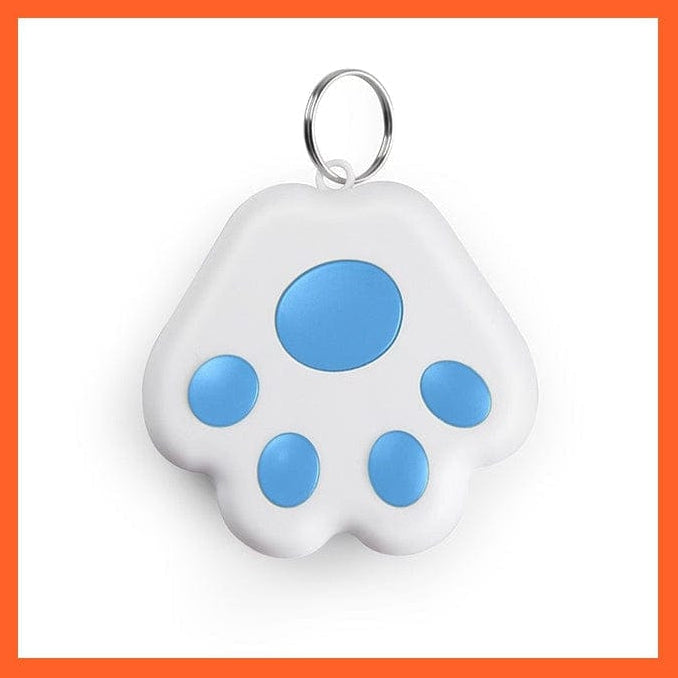 whatagift.com.au Pet GPS Tracker Blue Pet Dog Gps Anti-Lost Alarm Wireless Bluetooth Tracker Car Wallet Key Collar Accessories