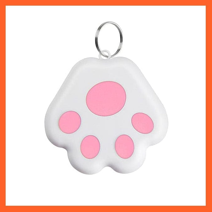 whatagift.com.au Pet GPS Tracker Pink Pet Dog Gps Anti-Lost Alarm Wireless Bluetooth Tracker Car Wallet Key Collar Accessories