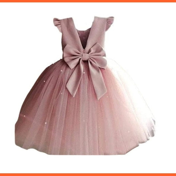 whatagift Pink 1 / 1 Girls Gown Dresses For Toddler Kids