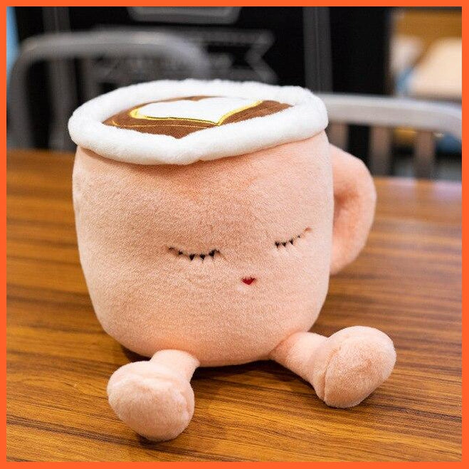 20-30Cm Simulation Latte Coffee Soft Plush Toy | Super Funny Stuffed Doll | Lovely Birthday Christmas Toy Gift For Kids Girl | whatagift.com.au.