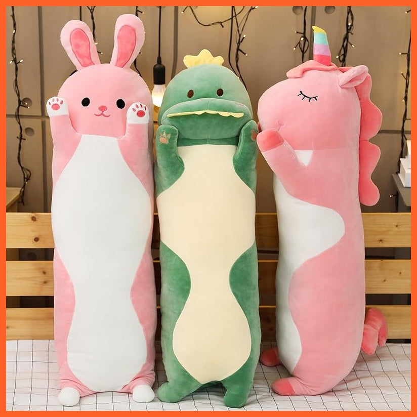 1Pc 120Cm Stuffed Unicorn Plush Toys | Hugging Soft Stuffed Plush Toy Long Sleeping Pillow | Sleeping Sofa Bed Cuddly Toy Gift | For Kids Girls Birthday Gifts | whatagift.com.au.