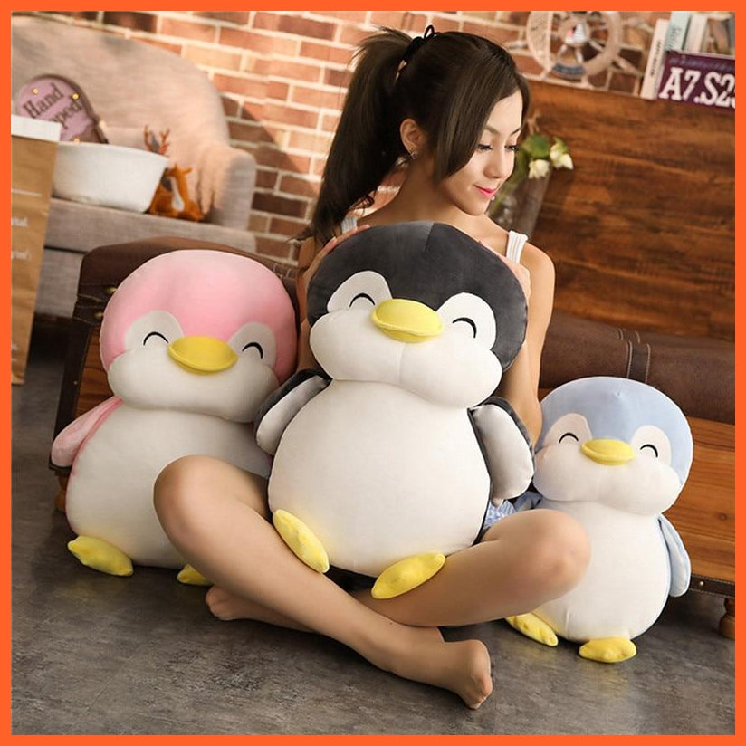 1Pc 30/45Cm Soft Penguin Plush Toys | Cute Stuffed Cartoon Animal Sleep Toy | Christmas Birthday Gift For Kids Girls | whatagift.com.au.