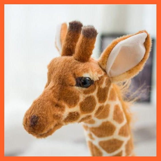 whatagift.com.au Plush Toys 35-120Cm Giant Real Life Giraffe Plush Toys | High Quality Soft Stuffed Animals