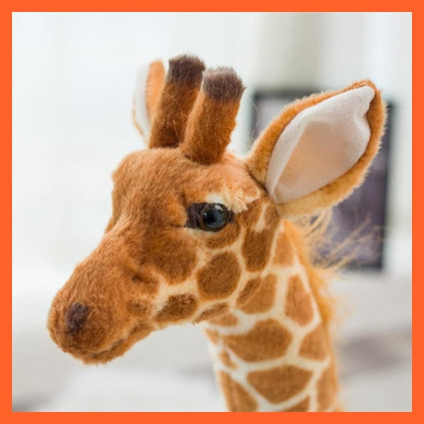 whatagift.com.au Plush Toys 35-120Cm Giant Real Life Giraffe Plush Toys | High Quality Soft Stuffed Animals