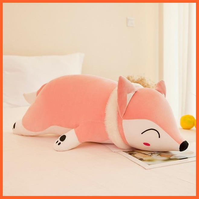 90/35Cm Kawaii Dolls Stuffed Animals & Plush Toys | Plush Pillow Fox Stuffed Animals Soft Sleeping Pillow | For Girls Children Boys | whatagift.com.au.