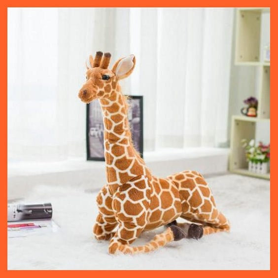 whatagift.com.au Plush Toys 60cm 35-120Cm Giant Real Life Giraffe Plush Toys | High Quality Soft Stuffed Animals