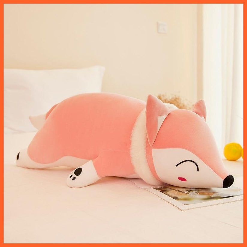 90/35Cm Kawaii Dolls Stuffed Animals & Plush Toys | Plush Pillow Fox Stuffed Animals Soft Sleeping Pillow | For Girls Children Boys | whatagift.com.au.