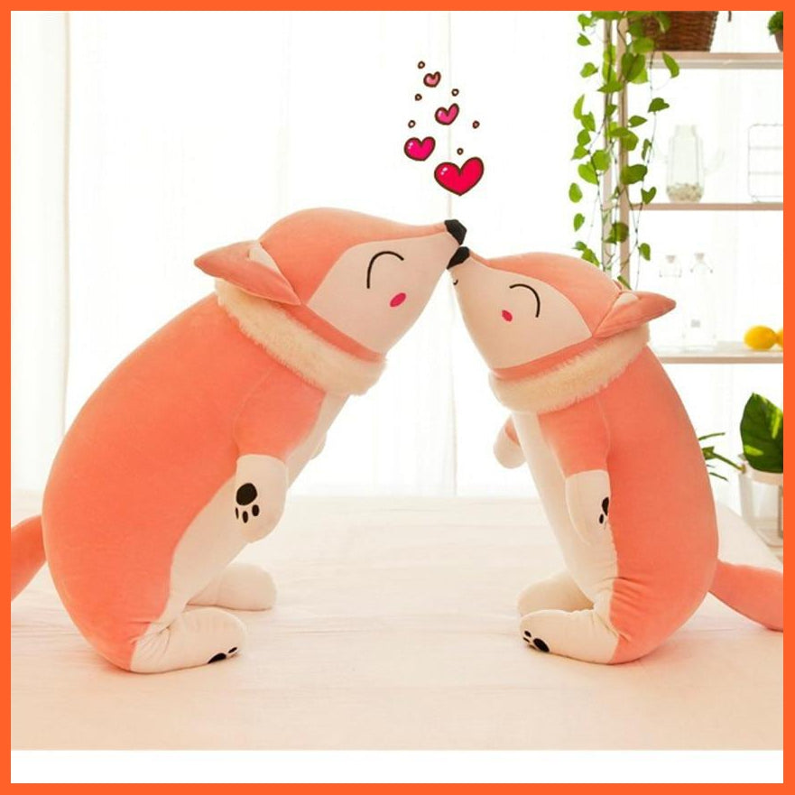 90/35Cm Kawaii Dolls Stuffed Animals & Plush Toys | Plush Pillow Fox Stuffed Animals Soft Sleeping Pillow | For Girls Children Boys | whatagift.com.au.